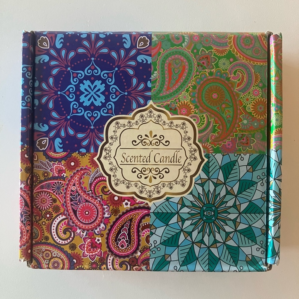 Colorful  Scented Candle Set